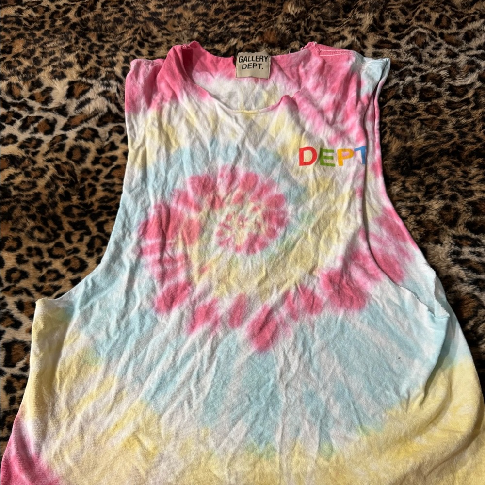 Gallery dept tie dye shirt